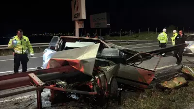 Kütahya'da Feci Trafik Kazası: Genç Sürücü Yaşamını Yitirdi