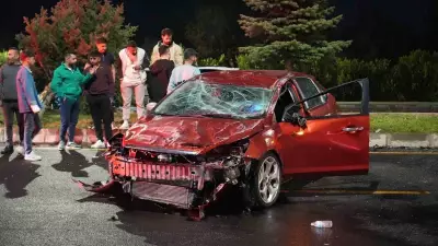 Niğde'de takla atan otomobilde bir kişi yaralandı