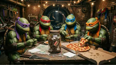 Ninja Kaplumbağalar'ın Pizza Parası Gizemi Nihayet Çözüldü!