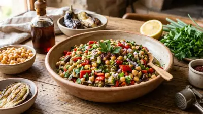 Nohutlu köz patlıcan salatası tarifi: Ana yemek tadında eşlikçi