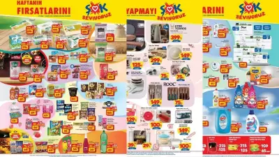 ŞOK Aktüel Katalog 29 Nisan-5 Mayıs 2026: İndirimler Raflarda