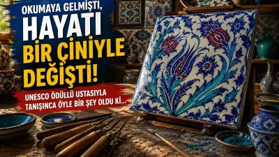 Okumaya Gelmişti, Hayatı Bir Çiniyle Değişti! UNESCO Ödüllü Ustasıyla Tanışınca