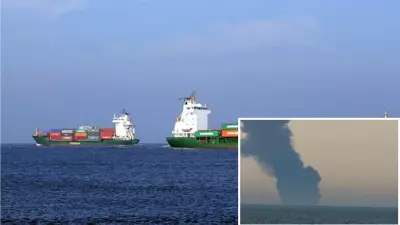 İran Güçleri Umman Denizi'nde Konteyner Gemisine Ateş Açtı