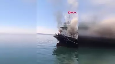 Sarıyer'de Demirli Balıkçı Teknesinde Yangın: İtfaiye ve Polis Olay Yerinde