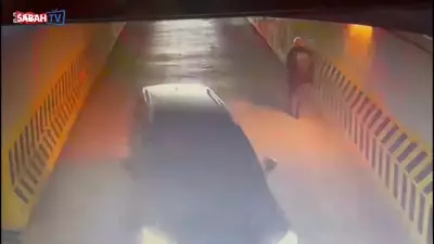 İstanbul'da Kızını ve Eski Eşini Öldüren Şüpheli Güvenlik Kamerasında