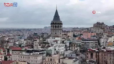 İstanbul'da Yağmur Sonrası Ortaya Çıkan Büyüleyici Manzara Havadan Görüntülendi