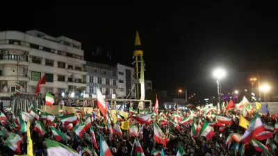 Tahran'da ABD ve İsrail Karşıtı Gösteri: Füzeler Meydanlara Getirildi