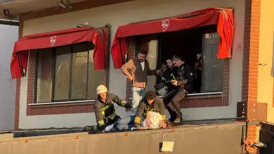 Tekirdağ'da Kadın Üçüncü Kattan Düşerek Yaralandı