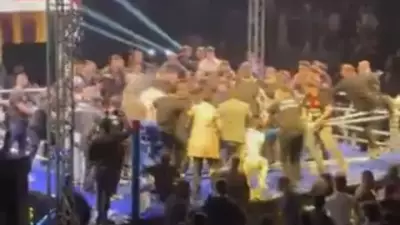 Trabzon'da boks maçı kavgaya dönüştü: Yaralılar var