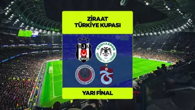 ZTK Yarı Final Fikstürü 2026: Beşiktaş ve Trabzonspor'un Maç Tarihleri