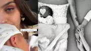 Amine Gülşe, Kızı Elisa ile İlk Anne-Kız Pozunu Paylaştı