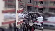 Ankara'da İnşaat İskelesi Çöktü: 3 İşçi Yaralandı