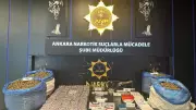 Ankara'da Narkotik Operasyonları: 107 Gözaltı, 41 Tutuklama ve Büyük Miktarda Uyuşturucu Ele Geçirildi