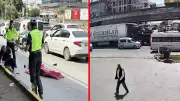 Antalya'da TIR'ın Altında Kalan Mendil Satan Kadın Hayatını Kaybetti