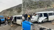 Artvin'de Kamyonet ile Panelvan Çarpıştı: Üç Kişi Yaralandı