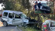 Aydın'da Korkunç Trafik Kazası: Araç Taklalar Atarak Savruldu, Yaralılar Var