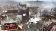 Balıkesir'de Çöp Evde Çıkan Yangın: Zehirli Gaz İtfaiyeyi Zorladı