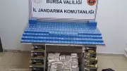 Bursa'da Jandarma Operasyonu: On Binlerce Kaçak Sigara ve Makaron Ele Geçirildi