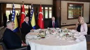 Cumhurbaşkanı Erdoğan, Bosna Hersek Devlet Başkanlığı Konseyi Üyeleriyle Antalya'da Görüştü