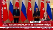 Cumhurbaşkanı Erdoğan, Rusya Lideri Putin ile Telefon Görüşmesi Gerçekleştirdi