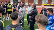 Eski Fenerbahçeli Steven Appiah, Akademide Genç Yeteneklerle Buluştu