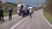 Giresun'dan Sinop'a Gelen Aile Otomobille Tarlaya Uçtu: 5 Kişi Yaralandı