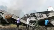 Güney Sudan'da yolcu uçağı düştü: 14 kişi hayatını kaybetti