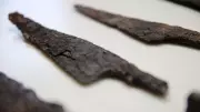 Hadrianopolis Antik Kenti'nde 1500 Yıllık Bıçak Seti ve Bileme Taşı Keşfedildi