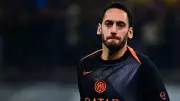 Hakan Çalhanoğlu'nda sol baldır kası gerilmesi tespit edildi