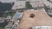 Hatay'daki obruğun çapı 25 metre daha büyüdü: 60 metreye ulaştı