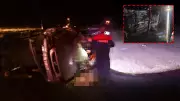 Iğdır'da Feci Trafik Kazası: Otomobil Şarampole Uçtu, Sürücü Hayatını Kaybetti