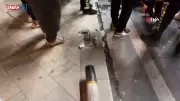 Şişli'de Trafik Kazası: Sürücü Yayayı Kurtarmak İçin Manevra Yapınca Bariyerlere Çarptı