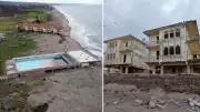 Karasu Sahilindeki Eski Tatil Köyü Dalgaların Tehdidi Altında, Bakanlık Harekete Geçti