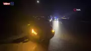 Kastamonu Tosya'da D100'de otomobil bariyerlere çarptı: 3 yaralı