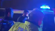 Kayseri'de Polisten Kaçan Alkollü Sürücü Kaza Yapınca Yakalandı