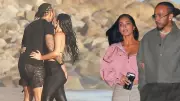 Kim Kardashian ve Lewis Hamilton Malibu'da Romantik Tatilde