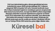 Küresel bal arısı kolonileri 101,7 milyona ulaştı, üretim 2 milyon tonu geçti