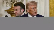 Macron, Trump'ın Ailesine Yönelik Sözlerini 'Seviyesiz' Buldu