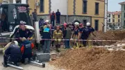 Manisa'da Kanalizasyon Çalışmasında Göçük: İşçi Hayatını Kaybetti