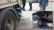 Mersin'de Acı Kaza: Motosiklet Park Halindeki Kamyona Arkadan Çarptı, 80 Yaşındaki Sürücü Hayatını Kaybetti