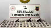 Mersin'de Uyuşturucu Operasyonu: 4 Bin Hap ve Silahlar Ele Geçirildi