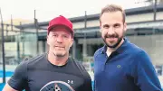 Ümit Erdim, Jason Statham ile Tenis Oynarken Görüntülendi