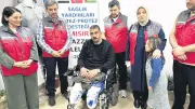 Sadakataşı Derneği'nden Kahire'deki 10 Gazzeli Gaziye Protez Desteği