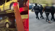Sıfır Araç Tabanında Un Çuvallarından Kilolarca Uyuşturucu Çıktı