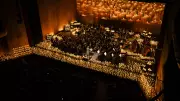 İstanbul Filarmoni Orkestrası, AKM'de Mum Işığında Büyüleyici Konser Verdi