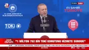 TOKİ 100 Bin Sosyal Konut Kura Çekimi Başladı: Erdoğan Düğmeye Bastı