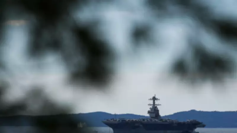 11 aylık görevin ardından ABD'nin en büyük uçak gemisi USS Gerald R. Ford ülkesine döndü
