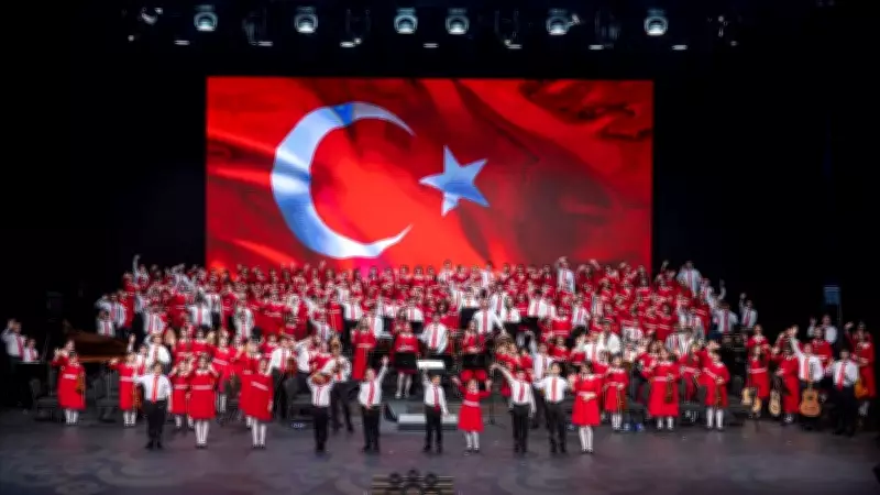 19 Mayıs Konseri İçin Cumhurbaşkanlığı Çocuk Orkestrası ve Korosu Hazır