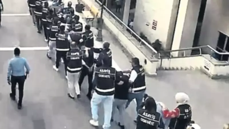 350 milyonluk vurgun yapan 13 şüpheli tutuklandı