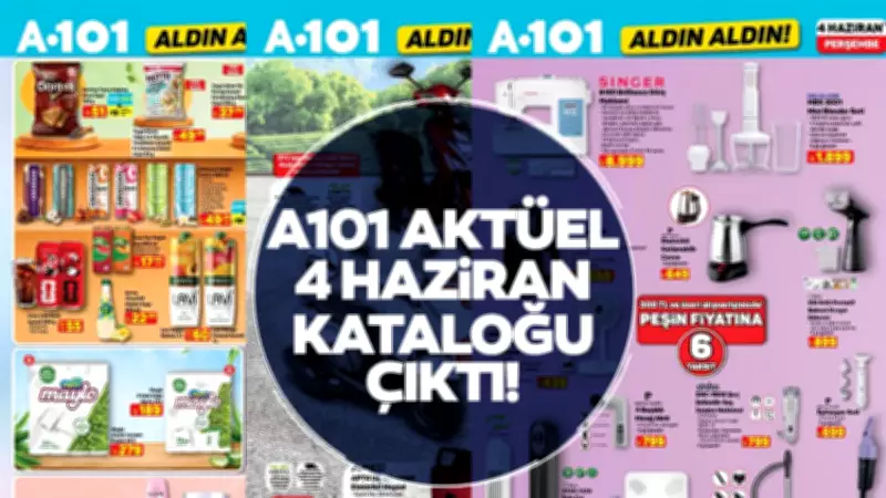 4 Haziran 2026 A101 Aktüel Katalog: İndirimli Ürünler ve Fiyatlar